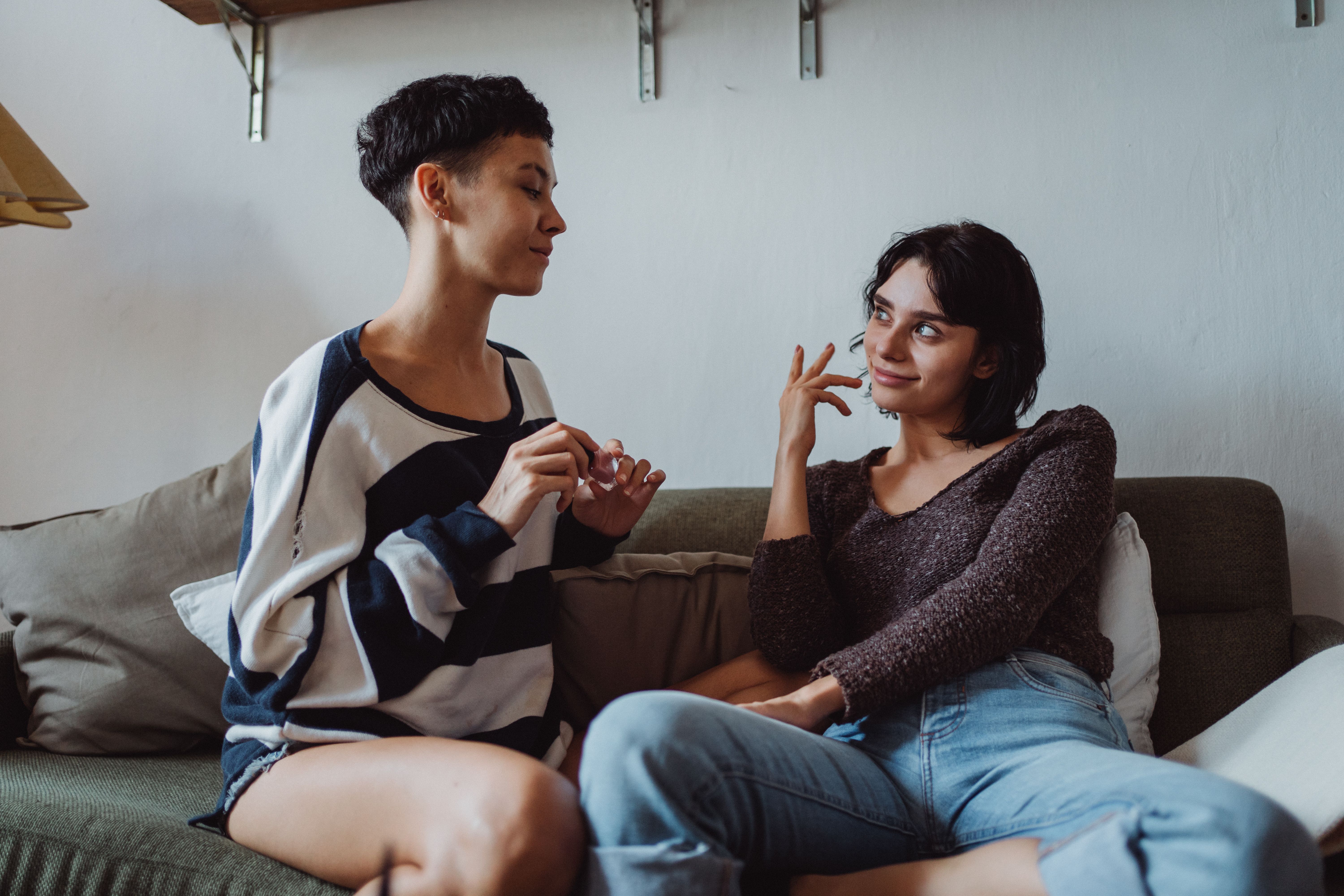 Friends spending time together.